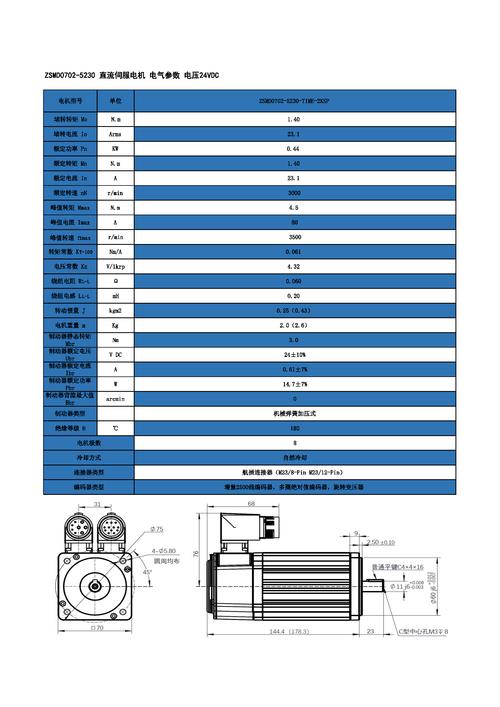 溫州直流伺服電機(jī)型號參數(shù)