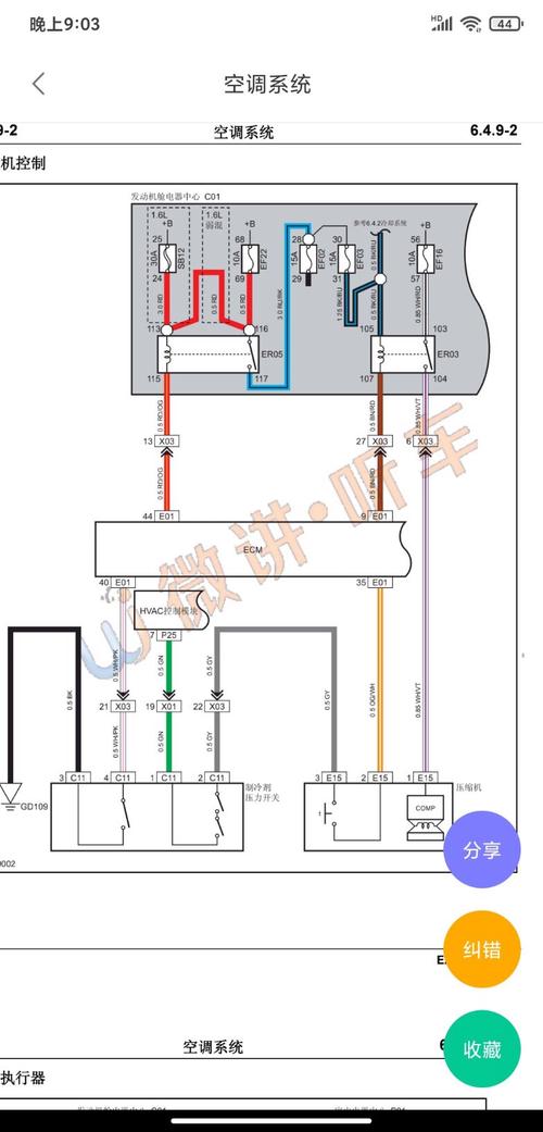 長安逸動空調電路 長安逸動空調電路