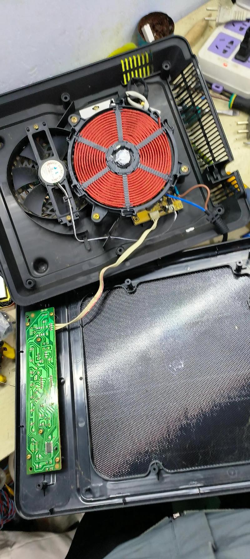 電磁爐觸摸屏維修視頻，電磁爐觸摸屏按鍵失效的維修