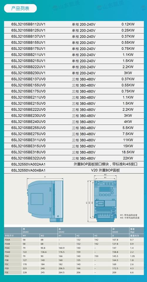 西門子變頻器選型手冊，西門子變頻器v20說明書