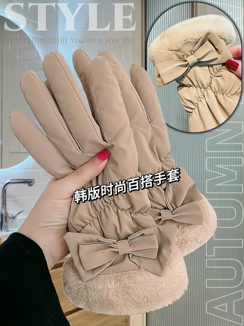 觸摸屏手套女款，觸摸屏手套用什么布料