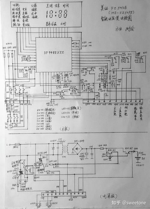 電飯鍋維修方法大全，電飯鍋維修電路圖